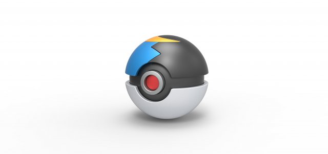 Moon Ball Modelo de impresión 3D .c4d .max .obj .3ds .fbx .stl .blend 