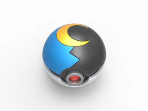 Moon Ball 3D Print Model