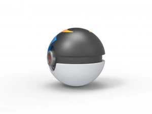 Moon Ball 3D Print Model