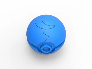 Moon Ball 3D Print Model