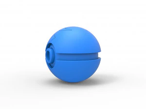 Moon Ball 3D Print Model
