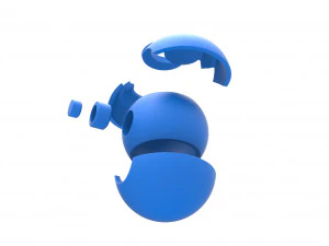 Moon Ball 3D Print Model