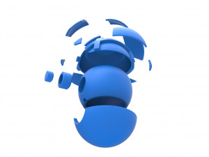Net Ball 3D Принт Модель