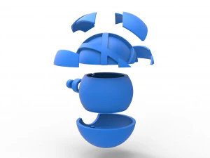 Net Ball 3D Print Model