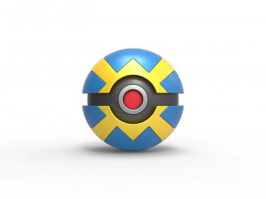 Quick Ball 3D Print Model