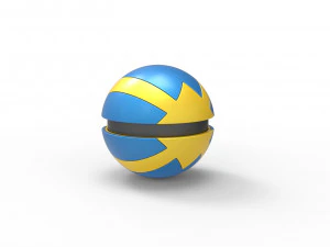 Quick Ball 3D Print Model