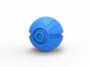 Quick Ball 3D Print Model