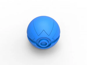 Quick Ball 3D Print Model