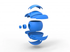 Quick Ball 3D Print Model