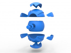 Quick Ball 3D-Druckmodell