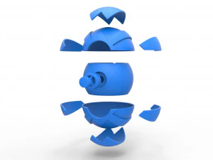Quick Ball 3D Print Model