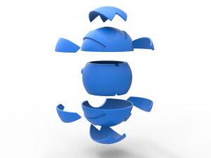Quick Ball 3D Print Model