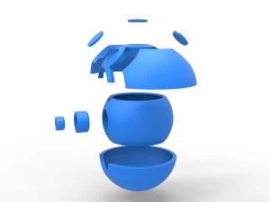 Topu Tekrarla 3D Baskı Modeli