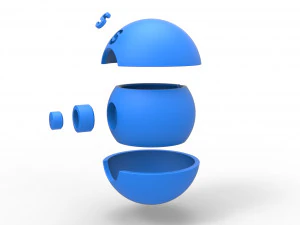 Safari Ball 3D Print Model