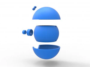 Safari Ball 3D Print Model