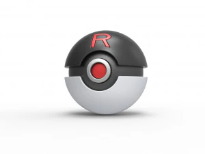 Team Rocket Ball 3D Print Model