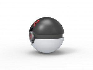 Team Rocket Ball Model Cetak 3D