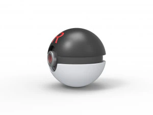 Team Rocket Ball 3D Print Model