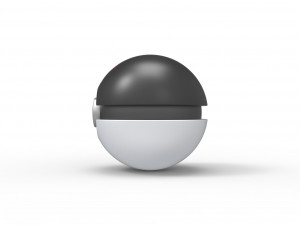Team Rocket Ball Model Cetak 3D