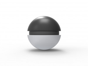Team Rocket Ball Model Cetak 3D