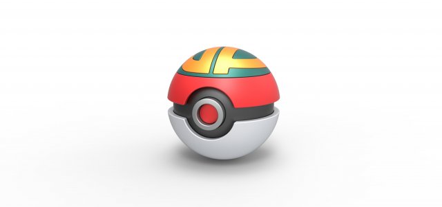 Battle Park Ball 3D-Druckmodell .c4d .max .obj .3ds .fbx .stl .blend 