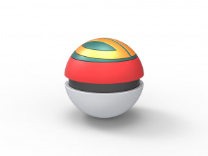 Battle Park Ball 3D-Druckmodell