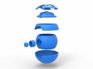 Battle Park Ball 3D-Druckmodell