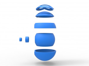 Battle Park Ball 3D-Druckmodell