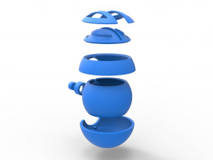 Battle Park Ball 3D-Druckmodell