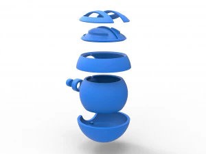 Battle Park Ball 3D Print Model