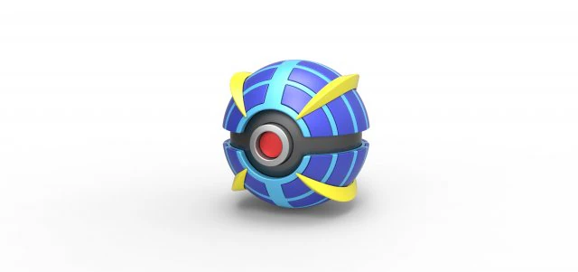 Beast Ball 3D Print Model .c4d .max .obj .3ds .fbx .stl .blend 