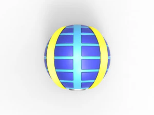 Beast Ball 3D Print Model