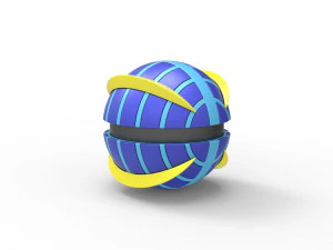 Beast Ball 3D Print Model