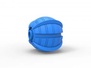 Beast Ball 3D Print Model