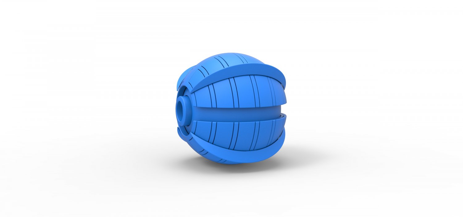 Beast Ball 3D Print Model