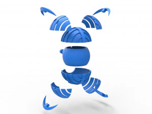 Beast Ball 3D Print Model