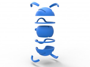 Clone Ball Modello di stampa 3D