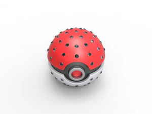 Diamond Ball 3D Print Model