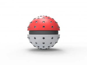 Diamond Ball 3D Print Model
