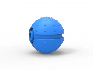 Diamond Ball 3D Print Model