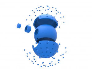 Diamond Ball 3D Print Model