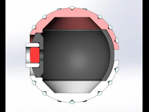 Diamond Ball 3D Print Model