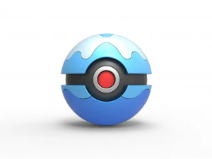 Dalış Topu 3D Baskı Modeli