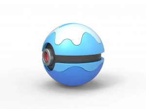 Dalış Topu 3D Baskı Modeli