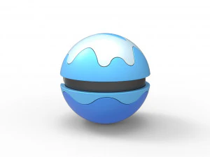 Dalış Topu 3D Baskı Modeli