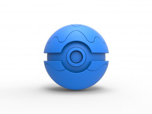 Dive Ball 3D Принт Модель