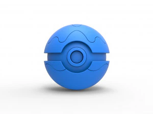 Dalış Topu 3D Baskı Modeli