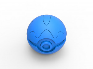 Dive Ball 3D Принт Модель