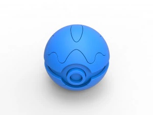 Dalış Topu 3D Baskı Modeli