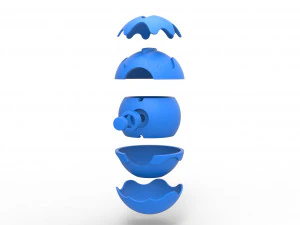 Dalış Topu 3D Baskı Modeli